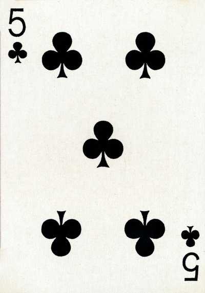 5 mailaa Goodall & Son Ltd.:n pelikorttipakasta, 1940 tekijältä Unbekannt