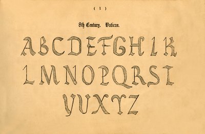 8. vuosisadalla. Vatikaani, 1862 tekijältä Unbekannt