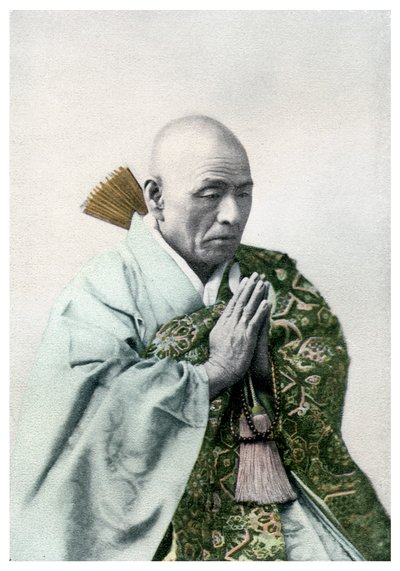 Buddhalainen pappi, 1904 tekijältä Unbekannt