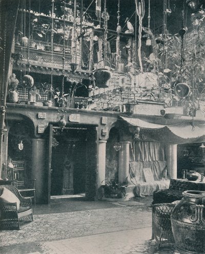 Kulma Louis C. Tiffanyn studiossa, 1897 tekijältä Unbekannt