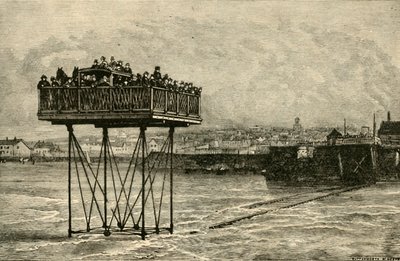 Utelias vierivä silta, 1882. tekijältä Unbekannt