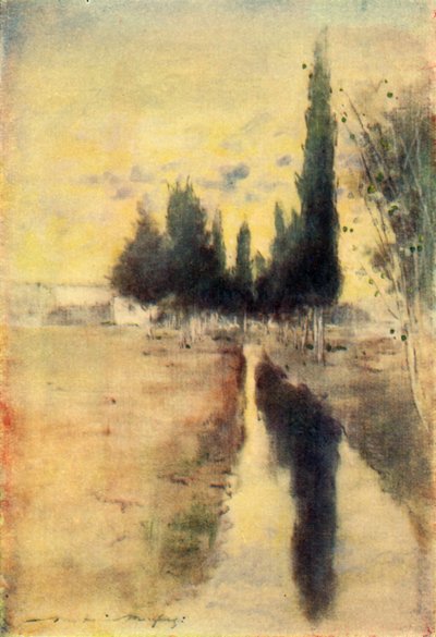 "Hollannin kylä lähellä Edenburgia", 1902. tekijältä Unbekannt