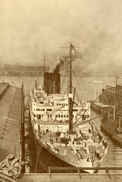 Kuuluisa ranskalainen laiva, The Paris 34 569 Tons, 1930. tekijältä Unbekannt
