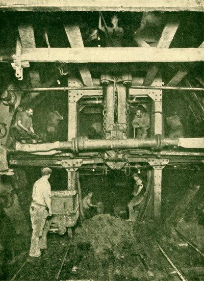 Greathead Shield: Putkitunnelin kaivaminen, 1930. tekijältä Unbekannt