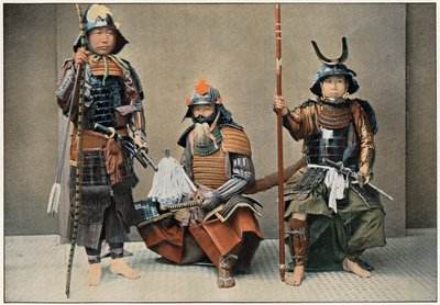 Samurairyhmä, 1890 tekijältä Unbekannt