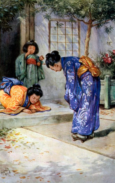 Japanilainen tervehdys tekijältä Unbekannt