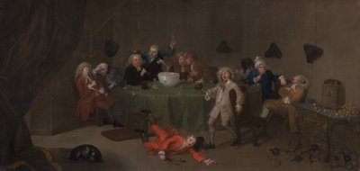Keskiyön moderni keskustelu, n. 1732. tekijältä Unbekannt