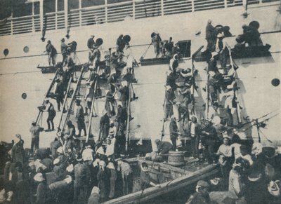 Uusi pinnoitusmenetelmä Yokohaman satamassa, 1936 tekijältä Unbekannt