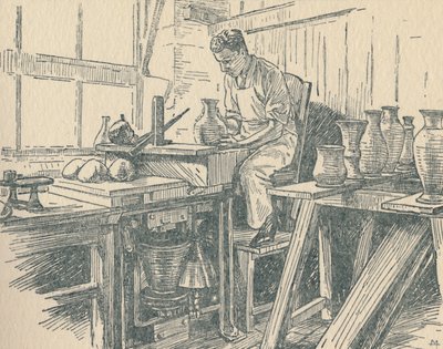 Potter työssä, 1910 tekijältä Unbekannt