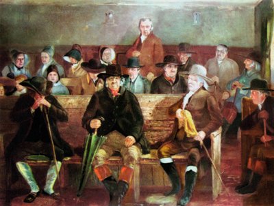 Kveekarikokous, 1839 tekijältä Unbekannt