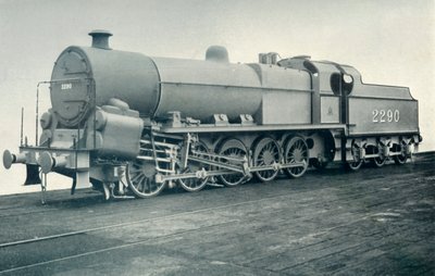 Merkittävä veturi Midlandissa, 1922. tekijältä Unbekannt