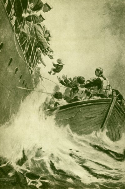 A Rescue at Sea, 1930. tekijältä Unbekannt