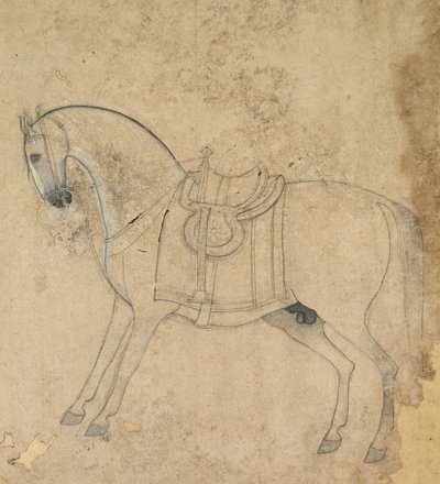 Satulahevonen, n. 1750. tekijältä Unbekannt