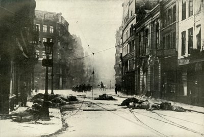 Street Lillessä, 1919. tekijältä Unbekannt