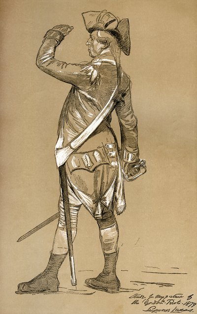 A Study for the Gordon Riots, 1879 1899 tekijältä Unbekannt