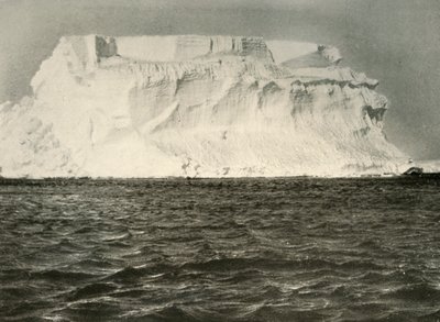 Tyypillisen Etelämantereen muodon taulukkomainen Berg, c1908, 1909 tekijältä Unbekannt