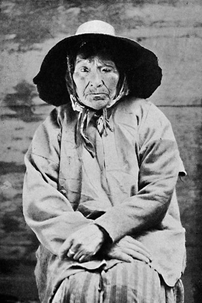 Tlingit-nainen Alaskasta, 1912 tekijältä Unbekannt