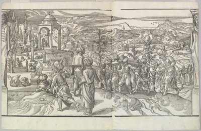 Turkkilaiset hautajaiset friisistä Ces Moeurs et fachons de faire de Turcz Customs and Fas..., 1553. tekijältä Unbekannt