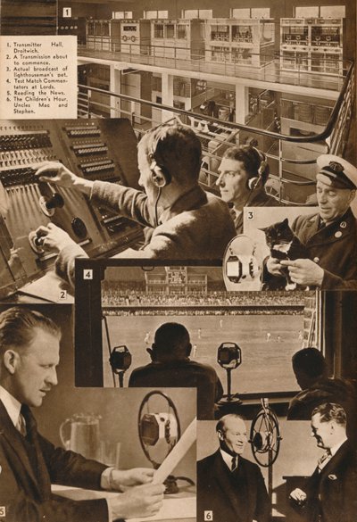 Vierailu BBC:ssä 1-6, 1937 tekijältä Unbekannt