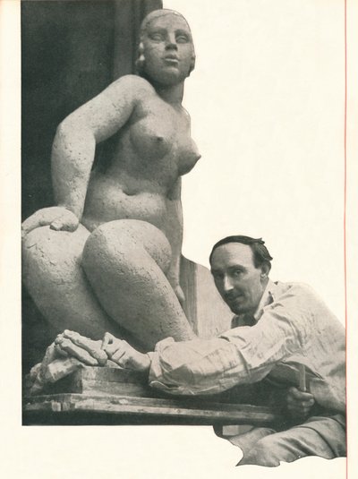 Frank Dobson Boothsin cameo Has The Magic of Pygmalion. Se saa jopa jotkin patsaat heräämään tekijältä Unbekannt