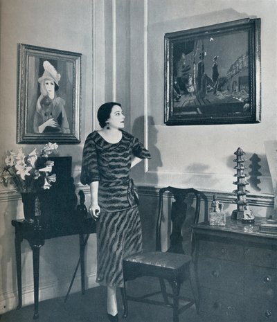 Nurkka Lady Jowittin talossa, 1934 tekijältä Unbekannt