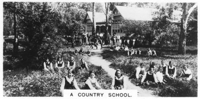 Maaseutukoulu, Australia, 1928 tekijältä Unbekannt