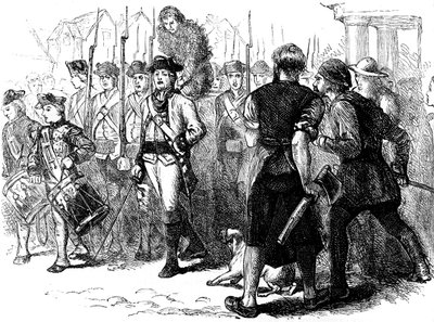 Tervattu ja höyhenpeitteinen maanmies, Amerikka, 1770-luku c1880 tekijältä Unbekannt