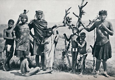 Zulusryhmä, 1912 tekijältä Unbekannt