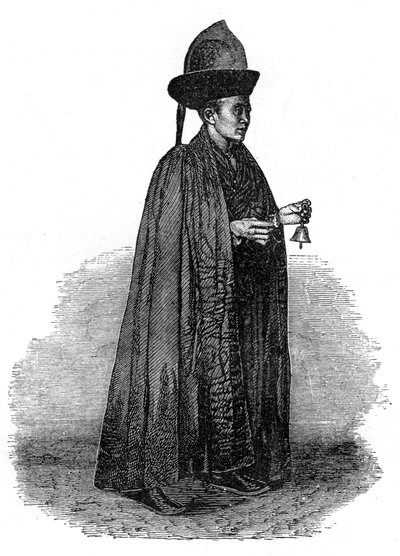 Lama, Tiibet, 1800-luku tekijältä Unbekannt