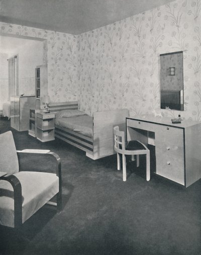 Taimitarha, joka on suunniteltu Frankl Galleries, Inc:lle, 1933 tekijältä Unbekannt