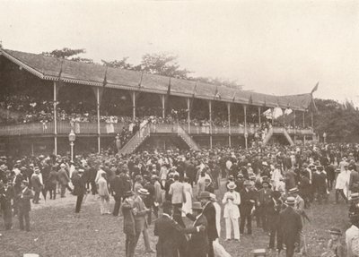 Osa Derby Club Racecourse Enclosuresta, 1914 tekijältä Unbekannt