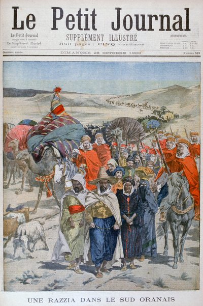 Kierros Etelä-Oranaisissa, Algeriassa, 1900 tekijältä Unbekannt