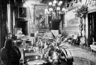 Salonki, Sandringham House, Norfolk, 1910 tekijältä Unbekannt