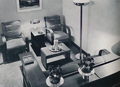 Osio olohuoneesta, 1936 tekijältä Unbekannt