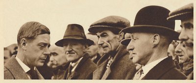 Keskustelu entisten palvelusmiesten kanssa, Etelä-Wales, 1936 1937 tekijältä Unbekannt
