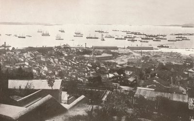 Näkymä uusista laitureista rakennusaikana, 1914 tekijältä Unbekannt