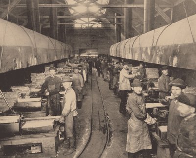 Putilovin tehtaan työpaja, n. 1914 tekijältä Unbekannt
