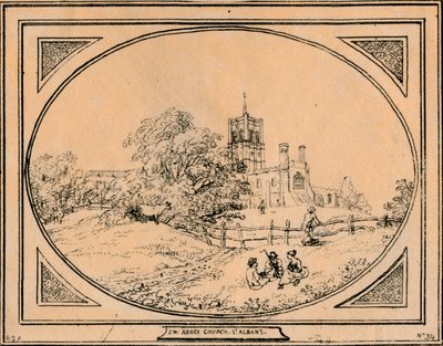 Abbey Church, St. Albans, 1782 tekijältä Unbekannt