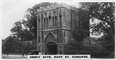 Abbey Gate, Bury St Edmunds, Suffolk, 1920-luku tekijältä Unbekannt