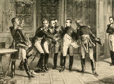 Napoleon Bonaparten luopuminen kruunusta, 1815, 1890. tekijältä Unbekannt