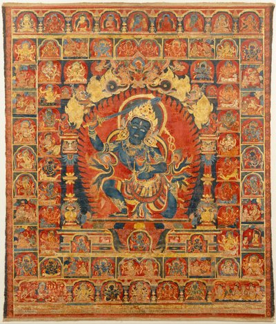 Acala, buddhalainen suojelija, vastaa helmikuuta maaliskuuta 1322. tekijältä Unbekannt