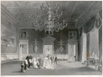 Kuningatar Victorian liittyminen, St Jamesin palatsi, Lontoo, 1837 tekijältä Unbekannt