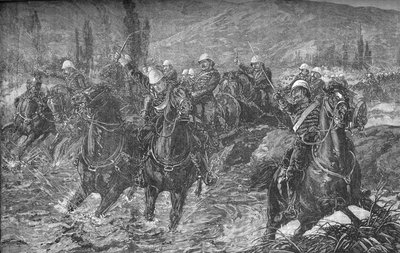 Toiminta Chardeh Valleyssa, 11. joulukuuta 1879, Yritetään pelastaa aseet, 1879, c1880 tekijältä Unbekannt