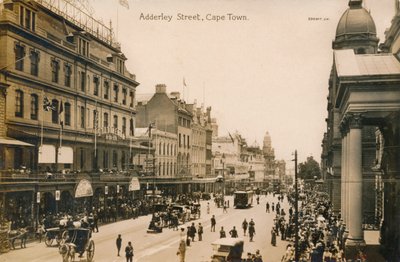 Adderley Street, Kapkaupunki, c1900 tekijältä Unbekannt