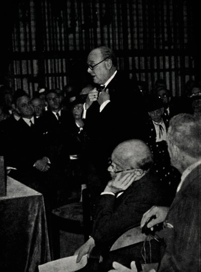 Puhuminen ranskalaiselle yleisölle, 24. syyskuuta 1936, 1945. tekijältä Unbekannt