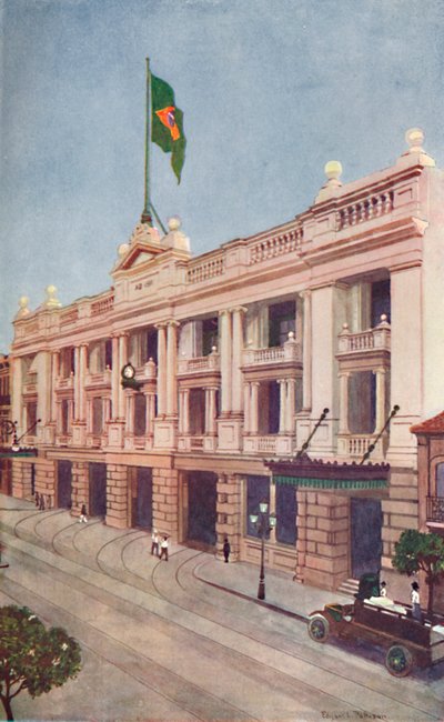 Rio Tramway, Light and Power Companyn hallintotoimistot, 1914 tekijältä Unbekannt