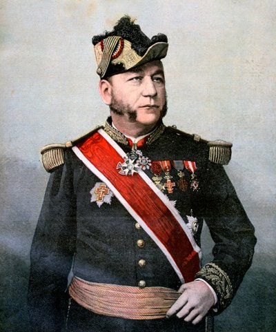 Admiral Humann, Ranskan Kaukoidän laivaston komentaja, 1893 tekijältä Unbekannt