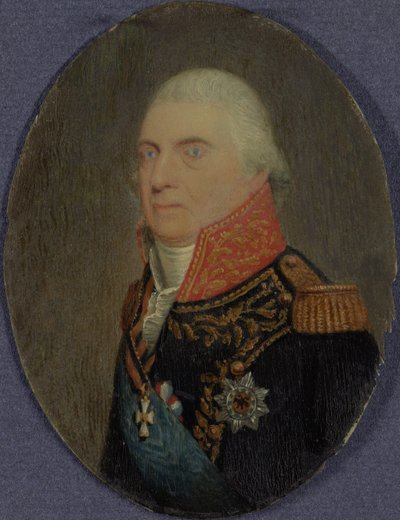 Amiraali Jan Hendrik van Kinsbergen 1735-1819, Dogger Bankin kreivi, n. 1810 tekijältä Unbekannt