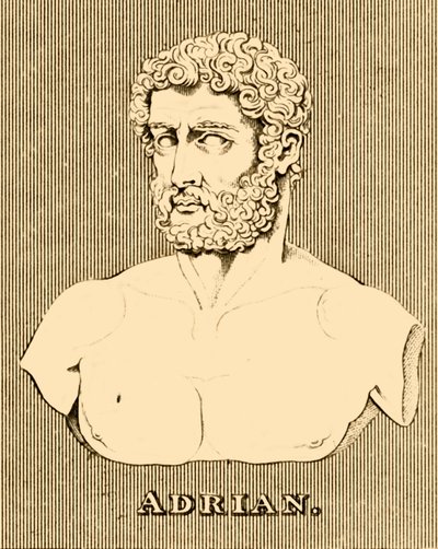 Adrian, 76-138 jKr., 1830. tekijältä Unbekannt