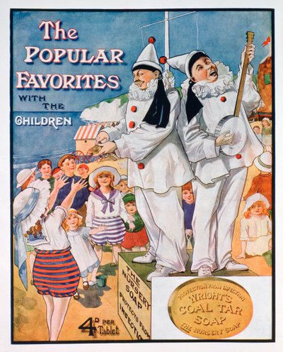 Mainos Wrightsin kivihiilitervasaippualle, 1914 tekijältä Unbekannt